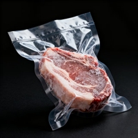 Sacs d'emballage alimentaire personnalisés, taille 3, scellés sur 3 côtés, durables, de qualité alimentaire, transparents, sous vide, en plastique, pour le sucre et la viande