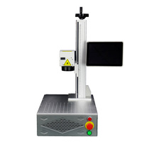 Machine de marquage au laser à fibre de bureau |   Graveur de table pour marquage de précision sur plastique, métal, verre et électronique, codage laser