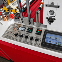 Machine de fabrication de sacs à fond soufflé OEM en gros avec alimentation automatique du film, comptage automatique et arrêt de sécurité pour usine de sacs vierges en PE