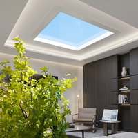 Plafonnier LED à effet ciel bleu, luminaire encastré pour salon, couloir, bureau à domicile, décoration