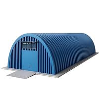 Edificios Prefabricados, Almacenes de Acero Estilo Quonset, Casa Modular Prefabricada, Cabaña Quonset, Estructura de Acero