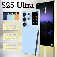 Nouvel Arrivage Téléphone Android 15 S25 Ultra 16 Go de RAM 1 To de ROM Écran OLED 1440*3120 pour Vente en Gros Usine