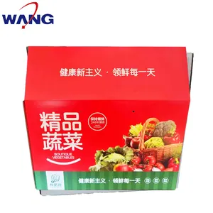 seafood fruit foldable insulation storage carton perishable box for frozen food shipping boxes