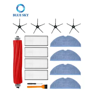 Bluesky-Juego de filtros de repuesto para aspiradora, accesorios para Robot aspirador Xiaomi Roborock T7S S7 S70 S7Max s7MaxV T7S Plus