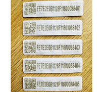 UTC-12 lavable RFID lin UHF blanchisserie tissu étiquette pour hôtel hôpital RFID robe système de suivi