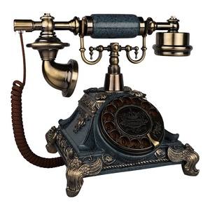 Vintage ghi âm điện thoại âm thanh cuốn sách khách điện thoại đám cưới quay điện thoại đám cưới tin nhắn ghi âm cổ điển lưu bút âm thanh - Product Image 2