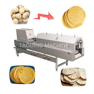 Buena estabilidad Máquina De Tortillas De Harina Máquina De Fabricación De Pan De Pita Para Línea De Producción De Comerciales Marcadores <span class=keywords><strong>Nan</strong></span> Y Chapati - Product Image 5