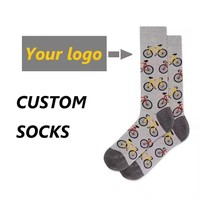 Chaussettes de sport antidérapantes en coton KTS614 OEM personnalisables avec logo pour femmes et hommes, idéales pour le cyclisme, le football, la gym, le Pilates et le yoga