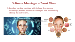 Mesin Analisis Kulit Wajah 3D, Penguji Kulit, Penganalisis, Pemindai, Analisis Kulit AI Cerdas, Pemindai Wajah, Mesin Analisis Tubuh - Product Image 4