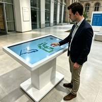 32-Zoll Touchscreen-Spieltisch mit Münz- und Scheinakzeptor, Kabelloser Aufladung und Multi-Touch-Interaktivität für Kinderunterhaltung