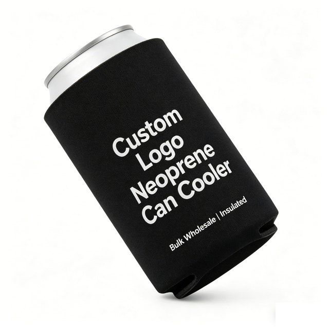 Wholesale Custom Logo Neoprene Can Cooler Any Size Customization Bulk Personalized Beer Sleeve Tailored Stubby Holder New
