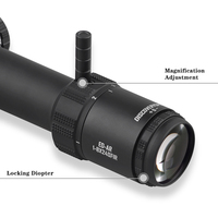 DISCOVERYOPT nouvelle ED-AR 1-8X24SFIR haute qualité côté parallaxe optique tactique compact portée LPVO optique vue