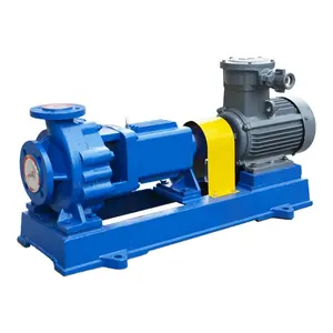 IHF fluorine plastic PVDF lined centrifugal chemical pump transfer acid and alkali pump