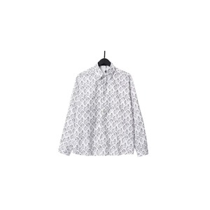 Camisa de Manga Larga de Lujo, Informal, Transpirable, Holgada, con Estampado Vacacional, Estilo L V, para Hombre - Product Image 2