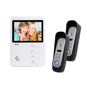 Sistema economico per videocitofono da 4.3 pollici con fotocamera campanello ad anello per uso domestico - Product Image 2