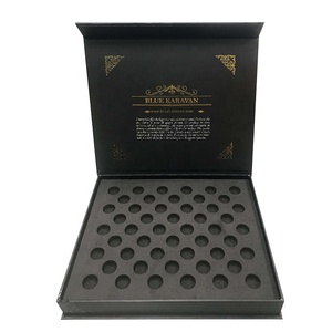 Custom Rigid Cardboard Gift Packaging Large Magnetic Paper Matt Black Custom Boxes with High quality