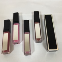 Tubo de Brillo Labial con Luz Led y Espejo Brillo Líquido Mate al por Mayor con Logo Personalizado