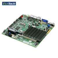 Ethernet Industrial Thin ITX Intel J1900 DDR3 Procesador Quad Core 2 LAN 6 COM mini Pc x86 Placa base