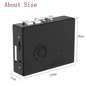 Lecteur de cassettes <span class=keywords><strong>avec</strong></span> radio Bluetooth, rétro, nostalgique, retournement automatique, Hi-Fi, <span class=keywords><strong>cassette</strong></span> sans fil, portable, prise casque - Product Image 2