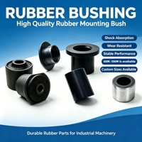 EASILIFE Factory Outlet OEM Custom Molded Wear Resistant Shock Absorber Automotive Rubber Mount Metal Bearing Coupling Bushing