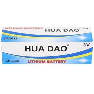 Cuanen 도매 고용량 CR 2032 시계 3V 기본 리튬 이온 셀 버튼 배터리 - Product Image 6