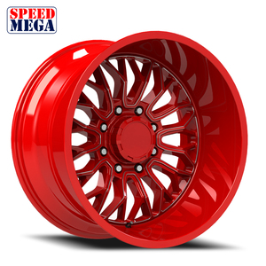 SPEED MEGA Forged Truck Custom 20x10 Gloss Black Machine Face Aluminum <b>Wheel</b> One Piece Cast Multi <b>Spoke</b> Passenger Car Rims - Product Image 1