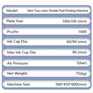 Máy tính để bàn bán tự động mở khay Pad nhãn máy in cho nhà máy sản xuất sử dụng loại tấm ống đồng với vành đai - Product Image 3