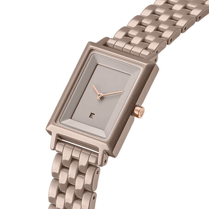 Montre en acier inoxydable de haute qualité pour femmes, nouveau Design avec Bracelets carrés, montre-<span class=keywords><strong>bracelet</strong></span> fantaisie pour femmes - Product Image 1
