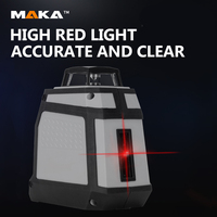 MAKA MK-193P Intertek CE Rohs MAKA MK193P Haute Qualité Professionnel Nouveau OEM Ligne Croisée Auto nivelant le meilleur niveau laser