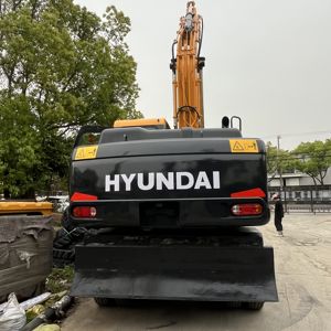 Excavadora de ruedas Hyundai 210 W-9T Hyundai, excavadora usada Hyundai 210, excavadora de ruedas 210W-7 210 en Shanghai, China, Corea del Sur - Product Image 3