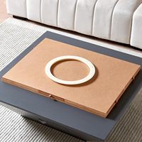 Table de Puzzle en bois Table de Puzzle Portable adulte Table de Puzzle rotative Lazy Susan avec tiroirs
