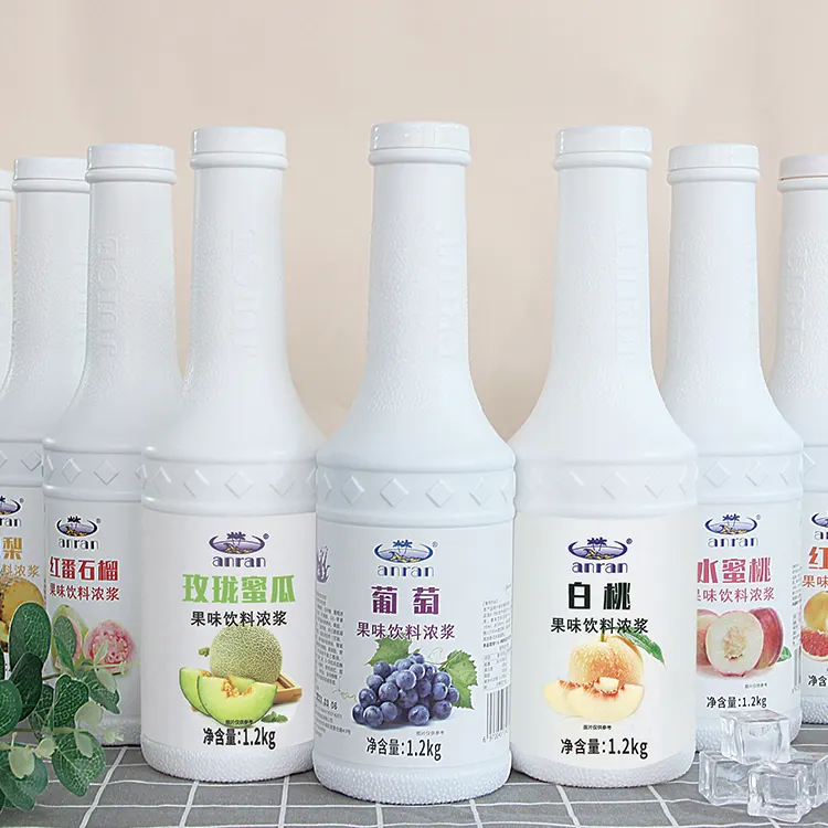 factory supply for fruit juice drink and beverage concentrate thick pulp and syrup fruit concentrate juice Lemon flavor