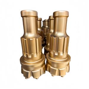 웰 드릴링에서 단단한 암석을위한 높은 공기압이있는 DHT DTH 탄소강 QL 드릴링 해머 비트 - Product Image 4