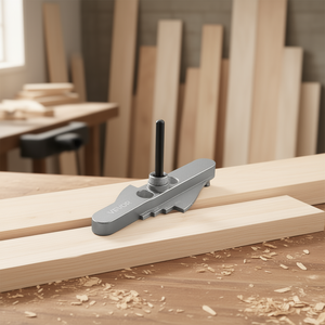 Kit de gabarit de perçage Vevor en aluminium avec tige de 12 mm pour le travail du bois et la perçage de précision - Product Image 2