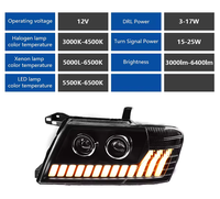 Feux avant LED 12V 35W pour Mitsubishi Pajero V73 V77 V75, feux de jour, clignotants