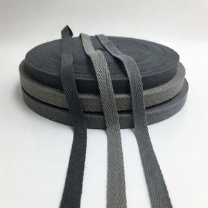 ริบบิ้นผ้าฝ้ายหลากสีแบบม้วนพร้อมขอบเย็บขอบผ้า สำหรับตกแต่งกระเป๋าและอุปกรณ์เสริม - Product Image 4