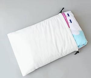 Sac à cordon en coton promotionnel pour sac à main, pochette en coton anti-poussière personnalisée de haute qualité pour rangement de perruques et extensions capillaires - Product Image 5