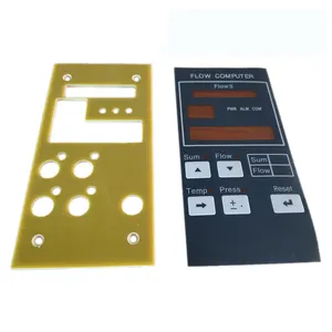 Interruptor de membrana de teclado de membrana personalizado con tipo de impresión de colores