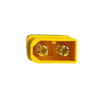 10 paires de connecteurs mâles et femelles Amass XT60H XT60H-F XT60H-M, connecteur à balle XT60H XT60, câble avec capuchon, gaine noire