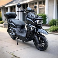 Vélo électrique tout-terrain pour adulte avec pneus larges, 1500W 2000W 60V/72V, 12 pouces, avec porte-boîte, pour moto, scooter et vélo électrique