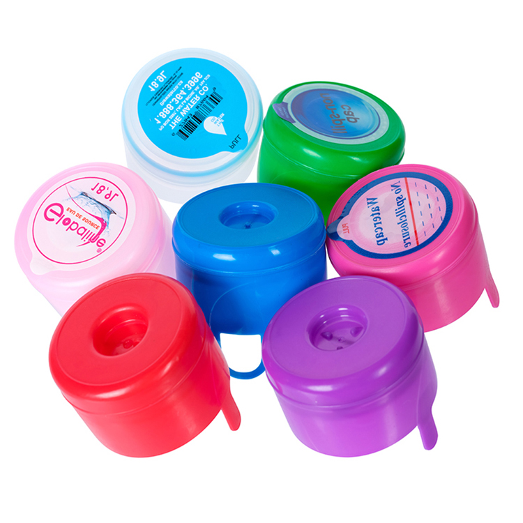 Amosfun 20 Tappi A Vite In Acciaio Inox Per Bottiglie D'Acqua, Tappi Di Ricambio Universali Con Guarnizione In Silicone, Antigoccia, Diametro 4 Cm - 4