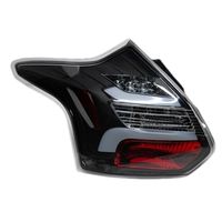 Feux arrière à LED pour Ford Focus 12-14, ensemble de feux arrière à LED modifiés pour Focus Hatchback