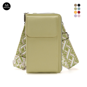 Ventas calientes Sac A Main Pu Leather Crossbody Bag Ladies 2 Pcs Bolsos Cartera de lujo para mujer - Product Image 5