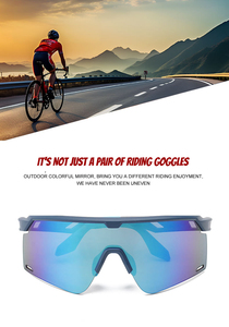 Vente en gros de lunettes de soleil de luxe à la mode, légères, en Tr90, lunettes de sport pour hommes et femmes - Product Image 4