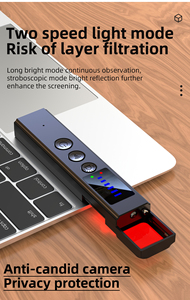 Oem ODM hỗ trợ X16 máy ảnh Detector cho chống gián điệp Hidden Thiết bị phát hiện xách tay chống Spy tín hiệu Mini Detector - Product Image 4