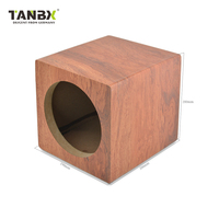 Boîte vide pour caisson de basses de voiture, boîte en bois, coque, 6,5/6 pouces, caisson de basses audio de voiture de haute qualité, boîte vide pour haut-parleur