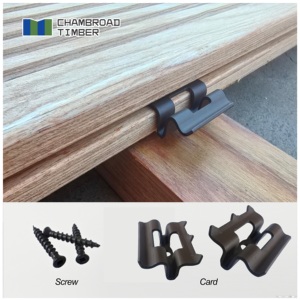 Bền ngoài trời gỗ <span class=keywords><strong>decking</strong></span> cho cầu và Waterfront khu vực dự án thời tiết chống trượt chất liệu - Product Image 2