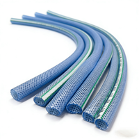 Tuyau en PVC tressé transparent, tuyau en PVC non toxique, tuyau d'irrigation haute pression durable, tuyau de jardin renforcé en fibre