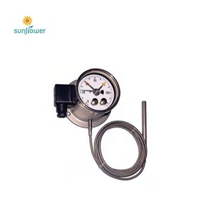 Medidor de temperatura de lectura remota de termómetro de horno capilar de acero inoxidable de 0-500 grados - Product Image 5