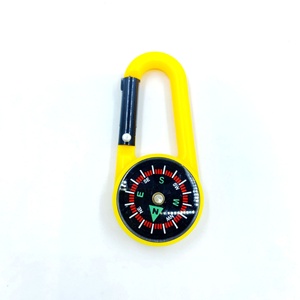 Porte-clés boussole en plastique ABS multifonctionnel pour camping, randonnée, voyage, outil de survie, cadeau - Product Image 2